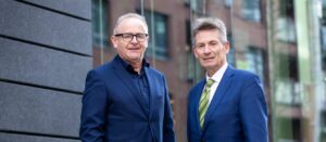 Ronan Byrne CEO HEAnet and Mike Murphy Chairperson HEAnet Board