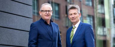Ronan Byrne CEO HEAnet and Mike Murphy Chairperson HEAnet Board
